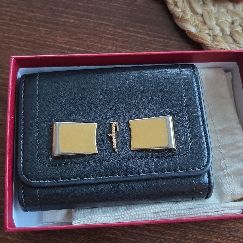 Ferragamo Leather Card Wallet